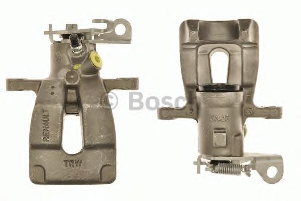 Suporte do freio traseiro direito 7701208128 Renault (RVI)