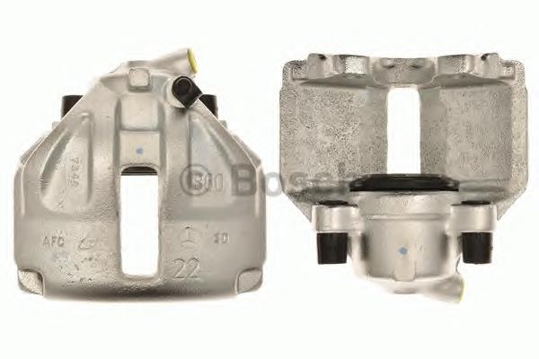 Suporte do freio dianteiro esquerdo A9014203901 Mercedes