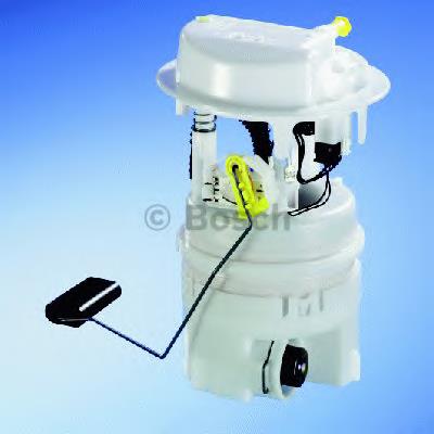 0986580256 Bosch Módulo de bomba de combustível com sensor do nível de combustível