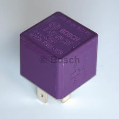 0332019205 Bosch Relê de aquecimento de vidro traseiro