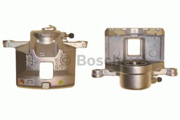 0986473060 Bosch Suporte do freio dianteiro esquerdo