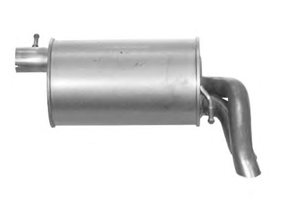 Silenciador, parte traseira Ford 1484116
