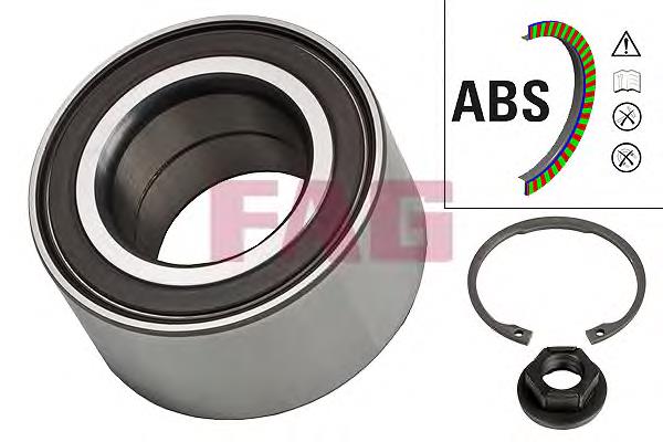Rolamento de cubo dianteiro XGB35447 SNR
