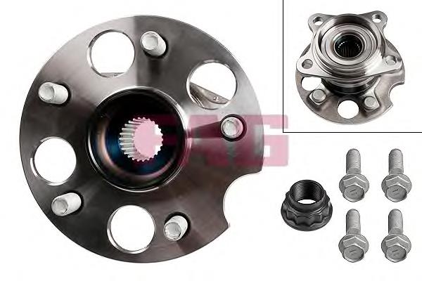 Cubo traseiro GSP 9326036K