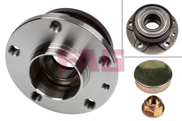 Rolamento de cubo traseiro HBK512102 Open Parts