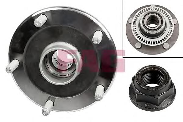 Cubo traseiro 1201303 Ford