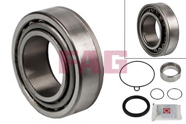 Rolamento de cubo traseiro 830488 Kager