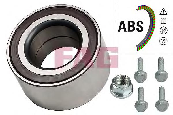 Rolamento de cubo dianteiro FAG 713612250 preço, a partir de 60,59 USD