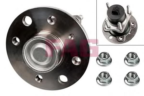 Cubo traseiro 654W0063 Ridex