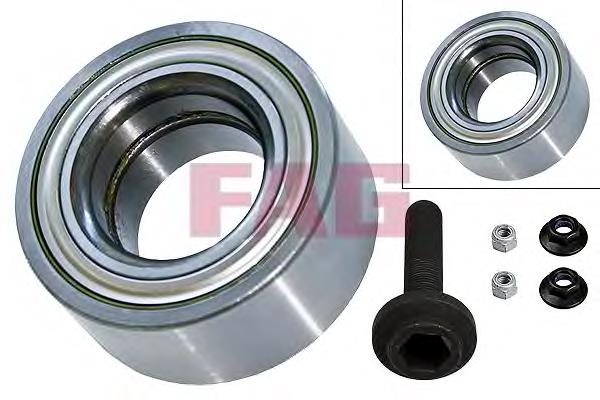 Rolamento de cubo dianteiro 8D0498625A VAG