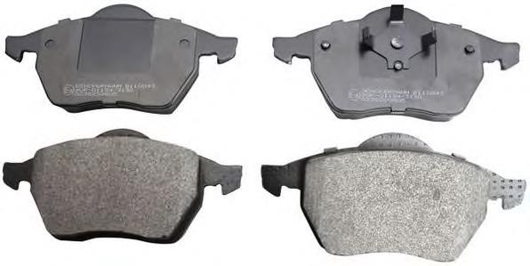 Sapatas do freio dianteiras de disco EBC Brakes DP41330R