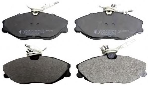 Sapatas do freio dianteiras de disco Peugeot/Citroen 425132 preço, a partir de 26,64 USD