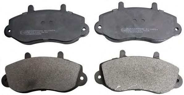 Compre 8660004601 Renault (RVI) Sapatas do freio dianteiras de disco