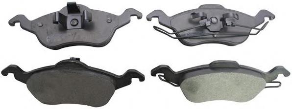 Compre 98AB2K021AD Ford Sapatas do freio dianteiras de disco