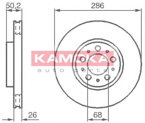31262706 Volvo Disco do freio dianteiro