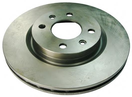 Disco do freio dianteiro 8671018195 Renault (RVI)