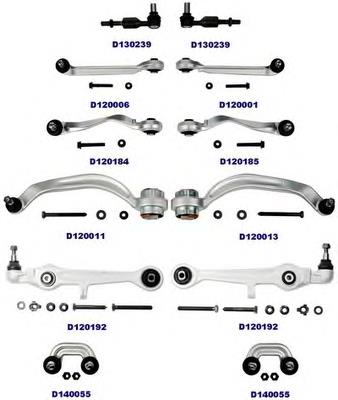 D200003 Denckermann Kit de braços oscilantes de suspensão dianteira