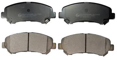 Compre D1060JD00J Nissan/Infiniti Sapatas do freio dianteiras de disco