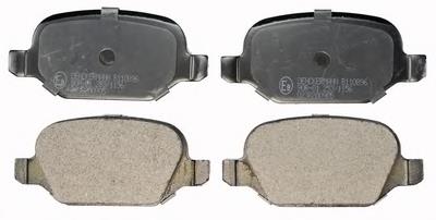 Compre 77362275 Fiat/Alfa/Lancia Sapatas do freio traseiras de disco