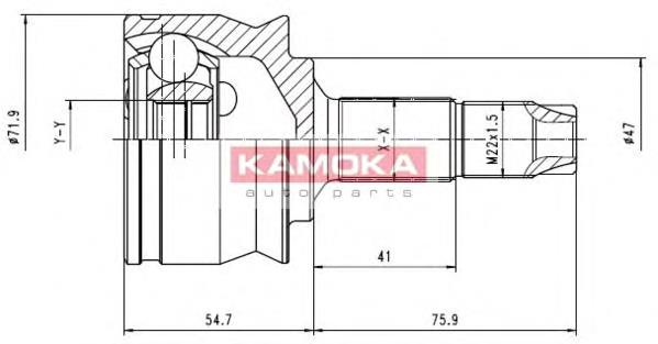 Junta homocinética externa dianteira Fiat/Alfa/Lancia 46308000 preço, a partir de 33,68 USD
