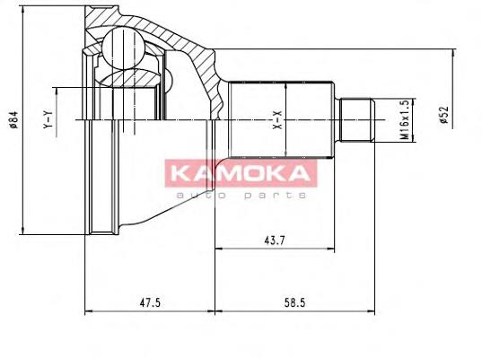 Compre 6Q0498099DX VAG Junta homocinética externa dianteira