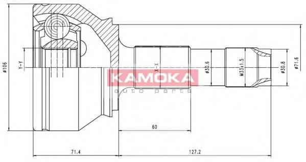 Compre 6462 Cevam Junta homocinética externa dianteira