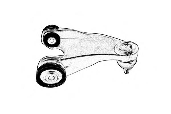 Braço oscilante superior esquerdo de suspensão dianteira 51776327 Fiat/Alfa/Lancia