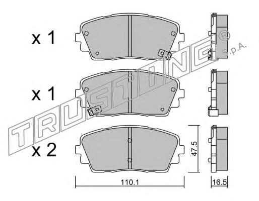  Hyundai/Kia 581011YA35