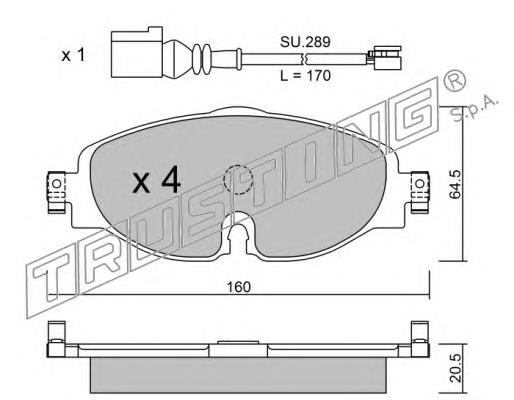 Compre DP22150 EBC Brakes Sapatas do freio dianteiras de disco