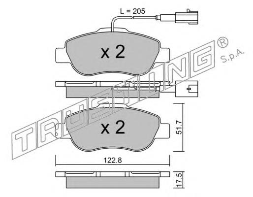 Compre 1559697 Ford Sapatas do freio dianteiras de disco