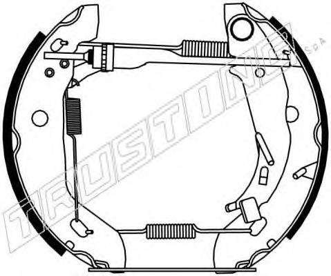 Compre 4605B005 Mitsubishi Sapatas do freio dianteiras de disco