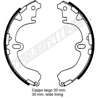 Sapatas do freio dianteiras de disco 5142558AB Chrysler
