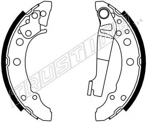 Sapatas do freio traseiras de disco Peugeot/Citroen 1617280980 preço, a partir de 31,58 USD