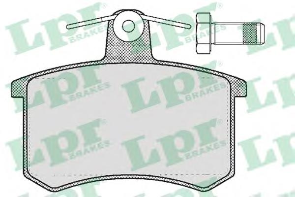Sapatas do freio traseiras de disco LPR 05P215 preço, a partir de 21,75 USD