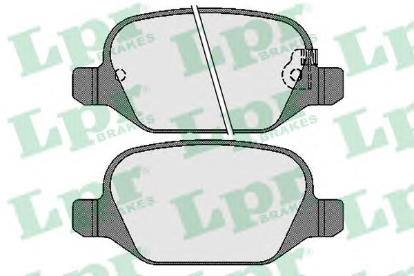 Compre 77366456 Fiat/Alfa/Lancia Sapatas do freio traseiras de disco