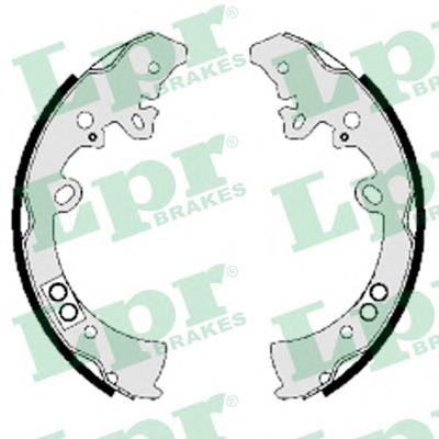 Compre 09200 LPR Sapatas do freio traseiras de tambor