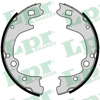 Sapatas do freio traseiras de tambor LPR 9360 preço, a partir de 33,08 USD