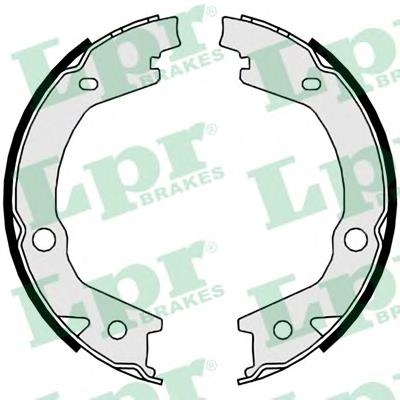 Compre 09800 LPR Sapatas do freio de estacionamento