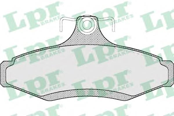 Compre 05P694 LPR Sapatas do freio traseiras de disco