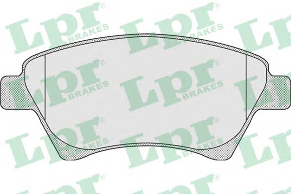 05P911 LPR Sapatas do freio dianteiras de disco