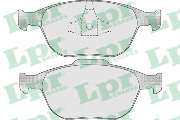 Compre 05P906 LPR Sapatas do freio dianteiras de disco