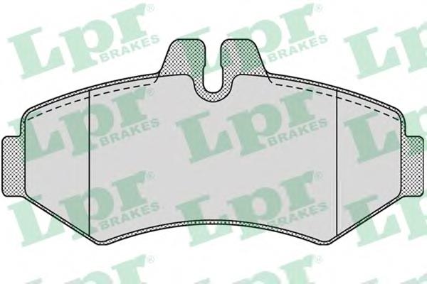 Compre 05P956 LPR Sapatas do freio traseiras de disco