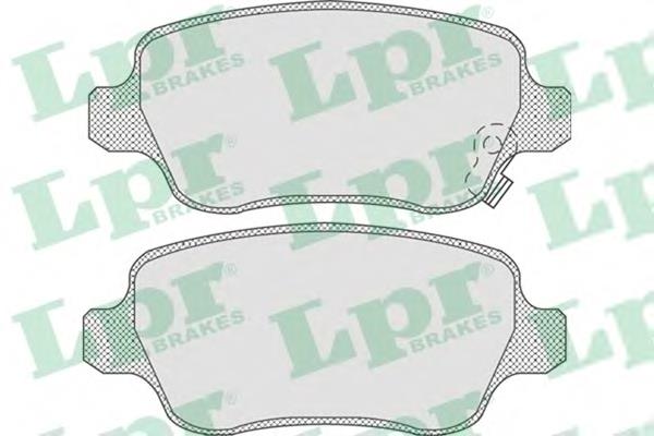 Sapatas do freio traseiras de disco LPR 05P811 preço, a partir de 20,87 USD