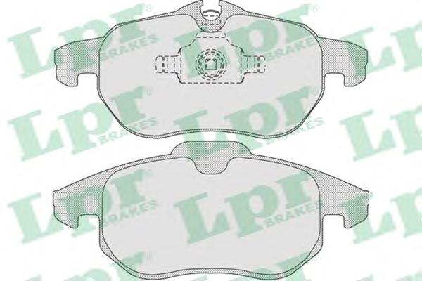 Sapatas do freio dianteiras de disco LPR 05P814 preço, a partir de 36,27 USD