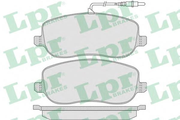 Compre 05P831 LPR Sapatas do freio dianteiras de disco