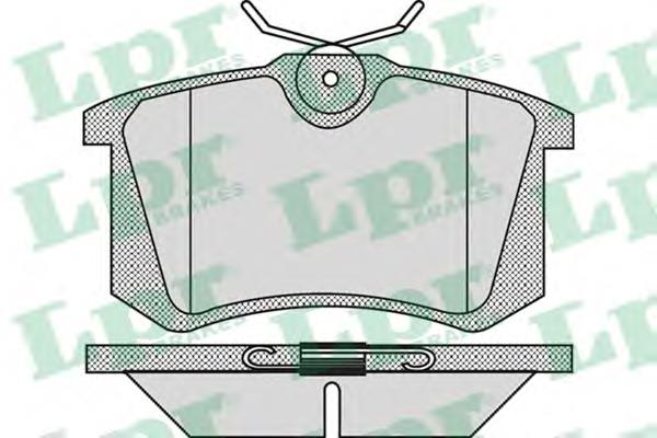 Compre 05P868 LPR Sapatas do freio traseiras de disco