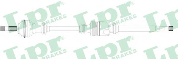 Compre 1463106080 Fiat/Alfa/Lancia Semieixo (acionador) dianteiro direito