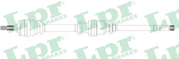 Compre 9638752980 Peugeot/Citroen Semieixo (acionador) dianteiro direito