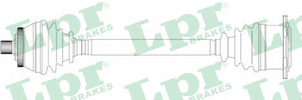 Compre 8D0407451NX VAG Semieixo (acionador) dianteiro esquerdo