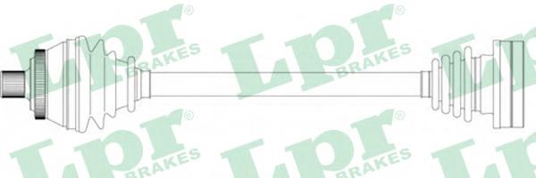 Compre 8D0407451QX VAG Semieixo (acionador) dianteiro esquerdo